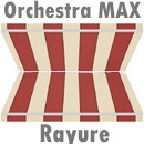 Toile double Orchestra MAX rayure