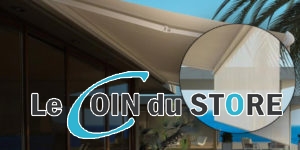 Lambrequin enroulable toile de store terrasse