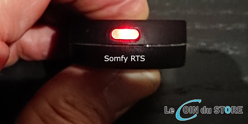 Technologie RTS Somfy rouge