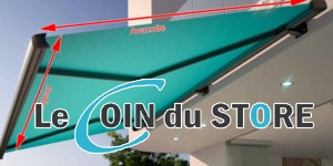 Est il possible de prendre les mesures de ma toile de store banne sans la demonter