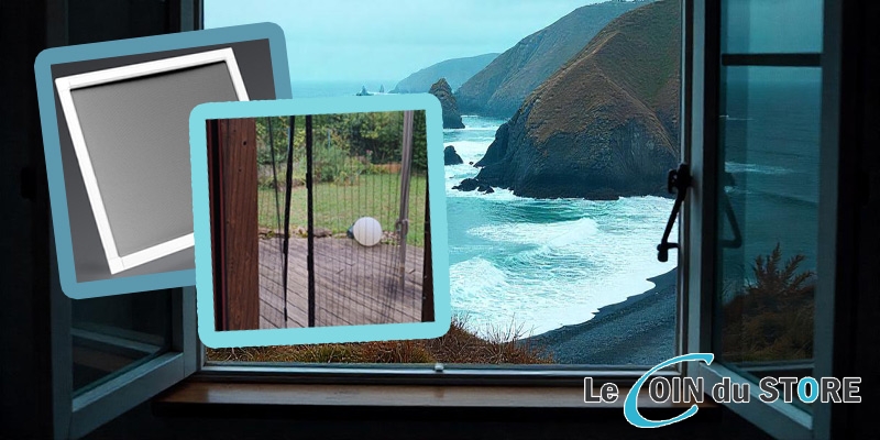 Moustiquaire magnétique ou moustiquaire à cadre, avantages et inconvénients