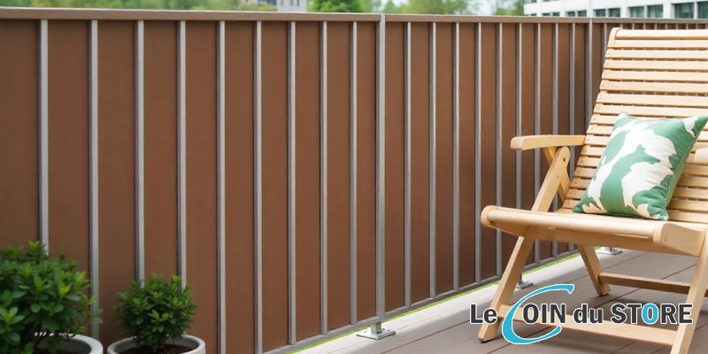 Puis-je installer un brise-vue sur le balcon de mon appartement ?