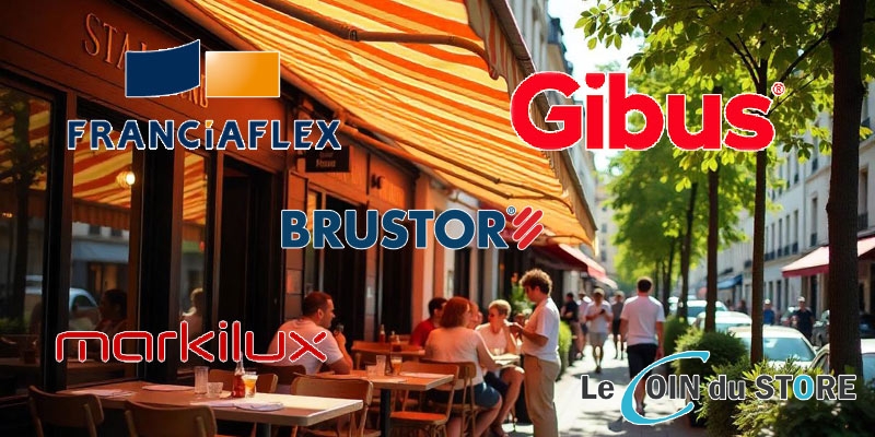 Quelles sont les marques de store banne qui existent sur le marche