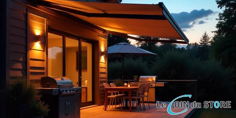 Toile acrylique : quels avantages pour mon store banne ?