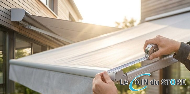 Comment prendre les mesures d&rsquo;une toile de store banne ?