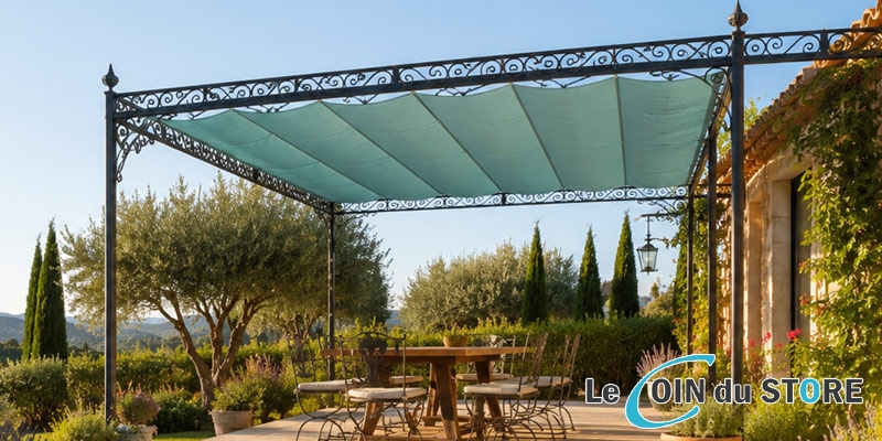 Toile de pergola PVC ou acrylique ?