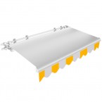 Lambrequin de store banne, bandeau pour store extérieur