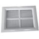 Visioglassdéco Transparent Petits bois blancs