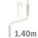 1.40m décrochable