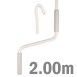 2.00m décrochable