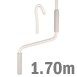 1.70m décrochable
