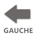 À gauche