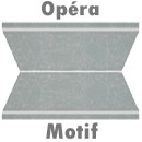 Toile de store Opéra motif double pente