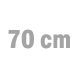70 cm du sol