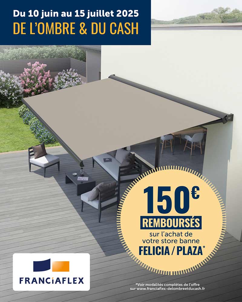 Promo sur les stores bannes
